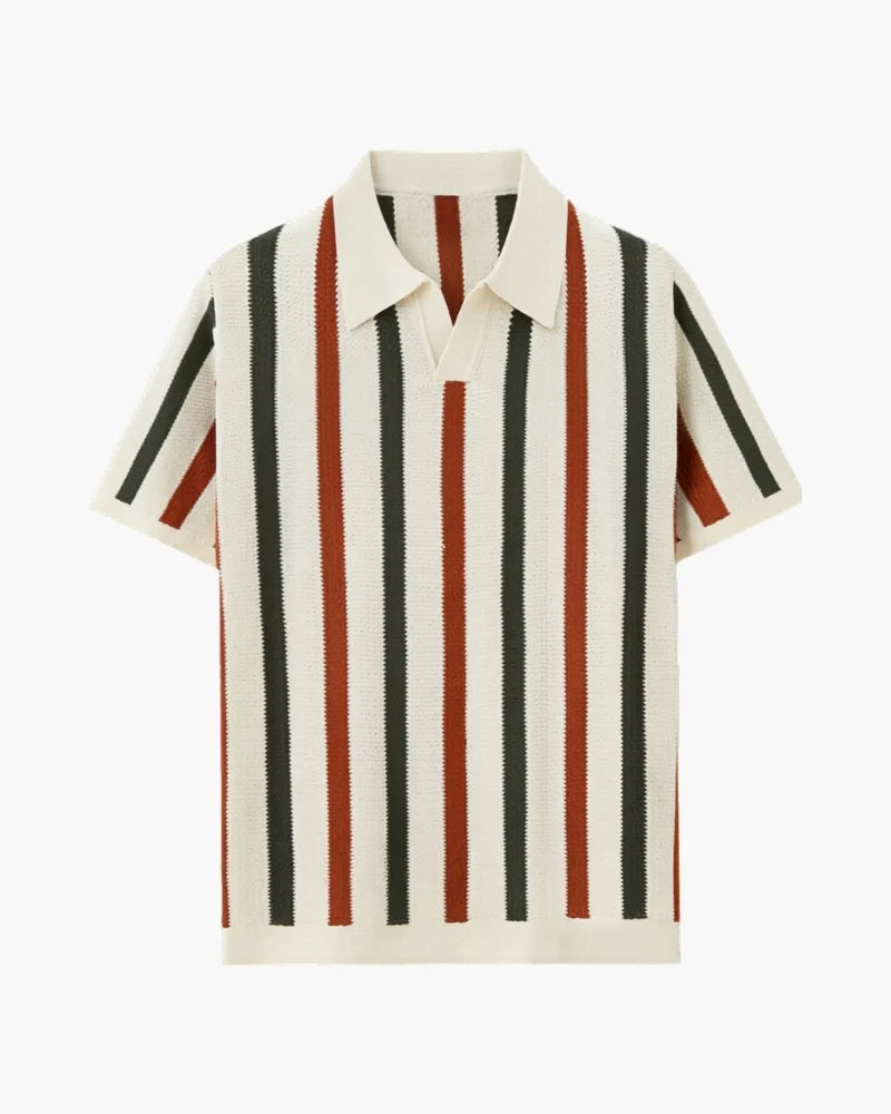 Porto Knit Stripe Polo