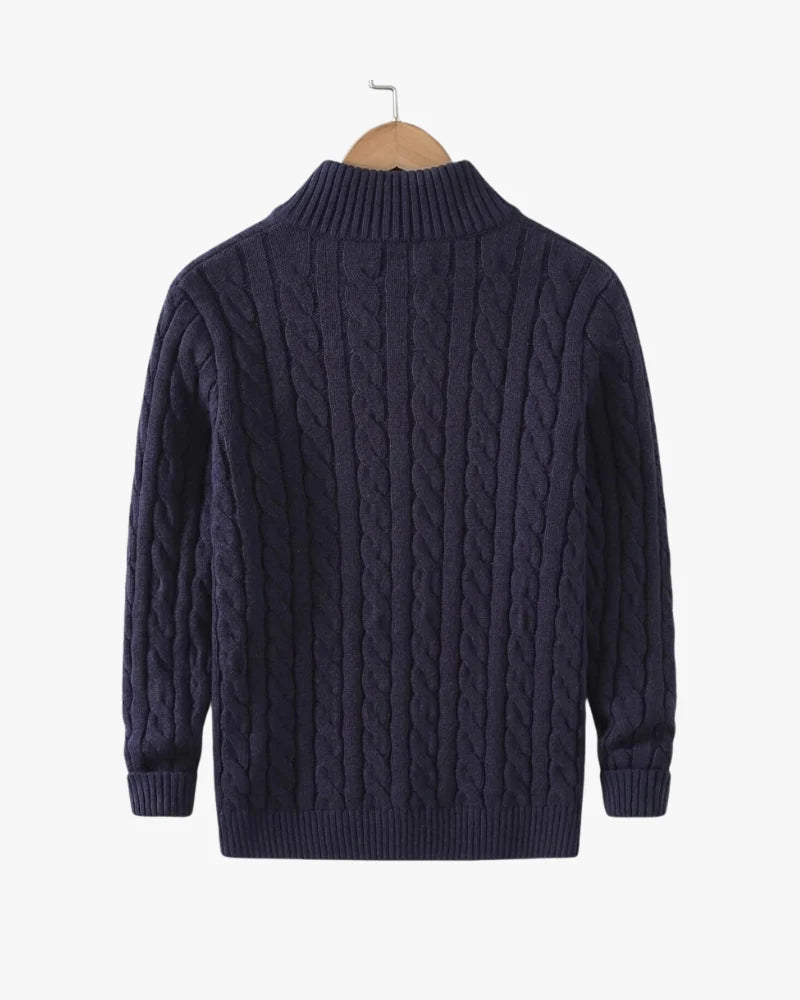 York Quarter Zip Sweater