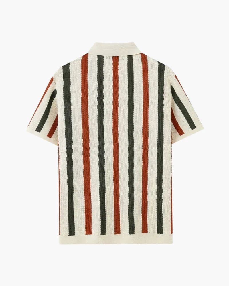 Porto Knit Stripe Polo