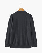 Luxury Ribbed Half Zip