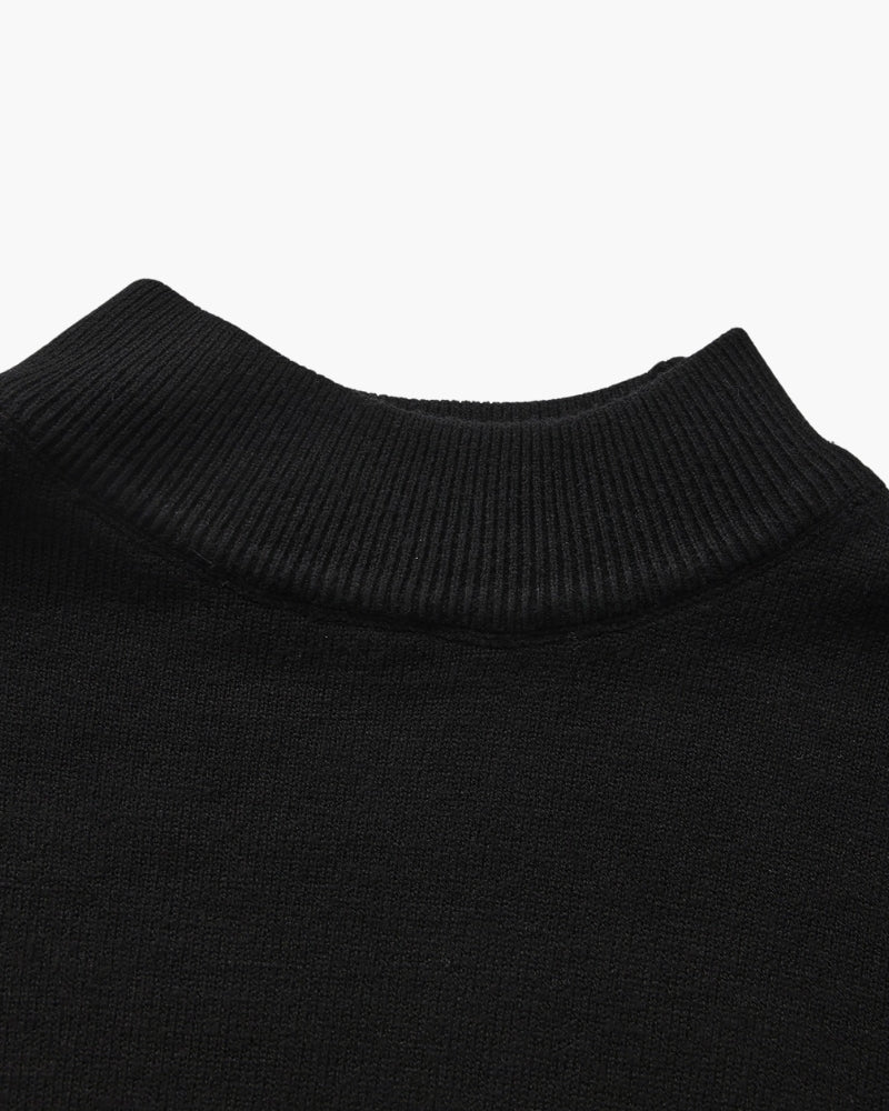 Rason Ribbed Neck Sweater
