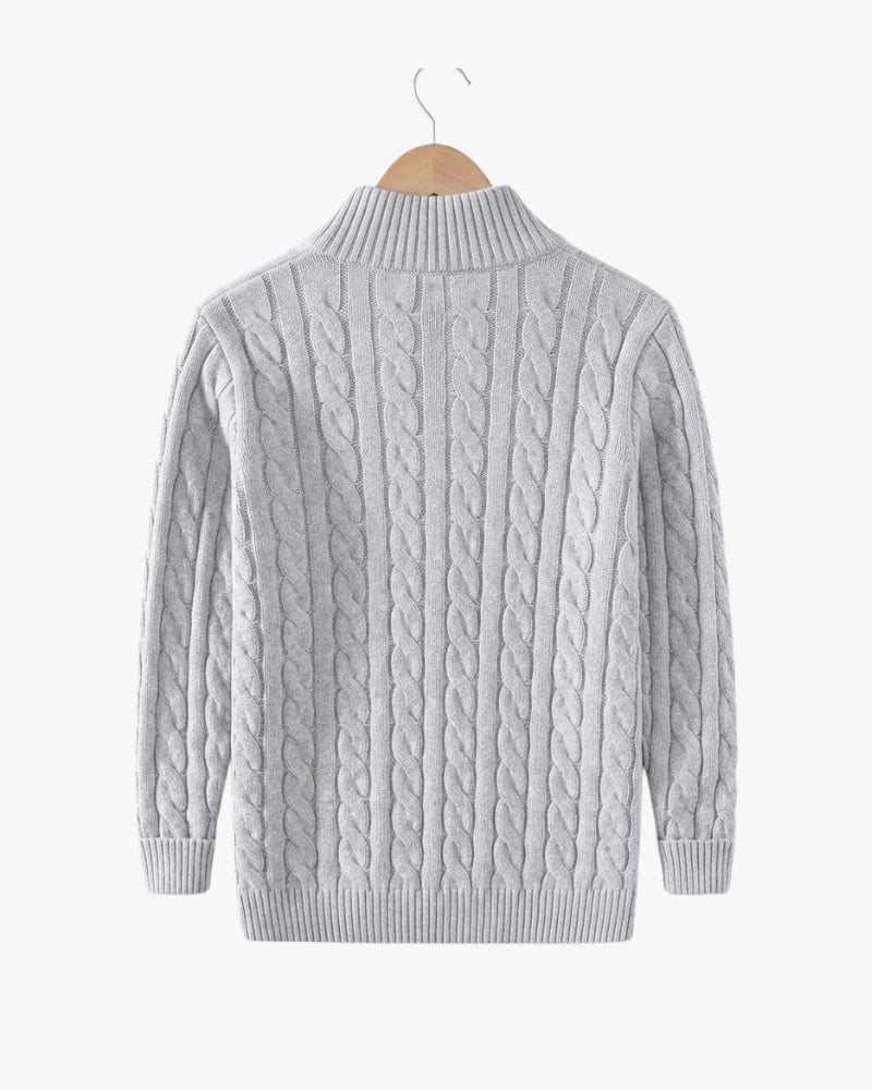 York Quarter Zip Sweater