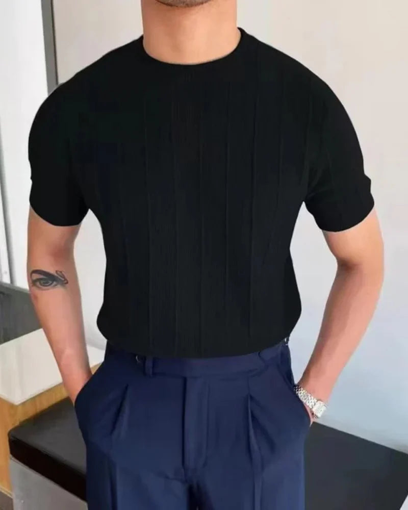 Senza Ribbed T-Shirt