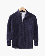 York Quarter Zip Sweater