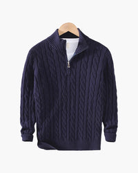 York Quarter Zip Sweater