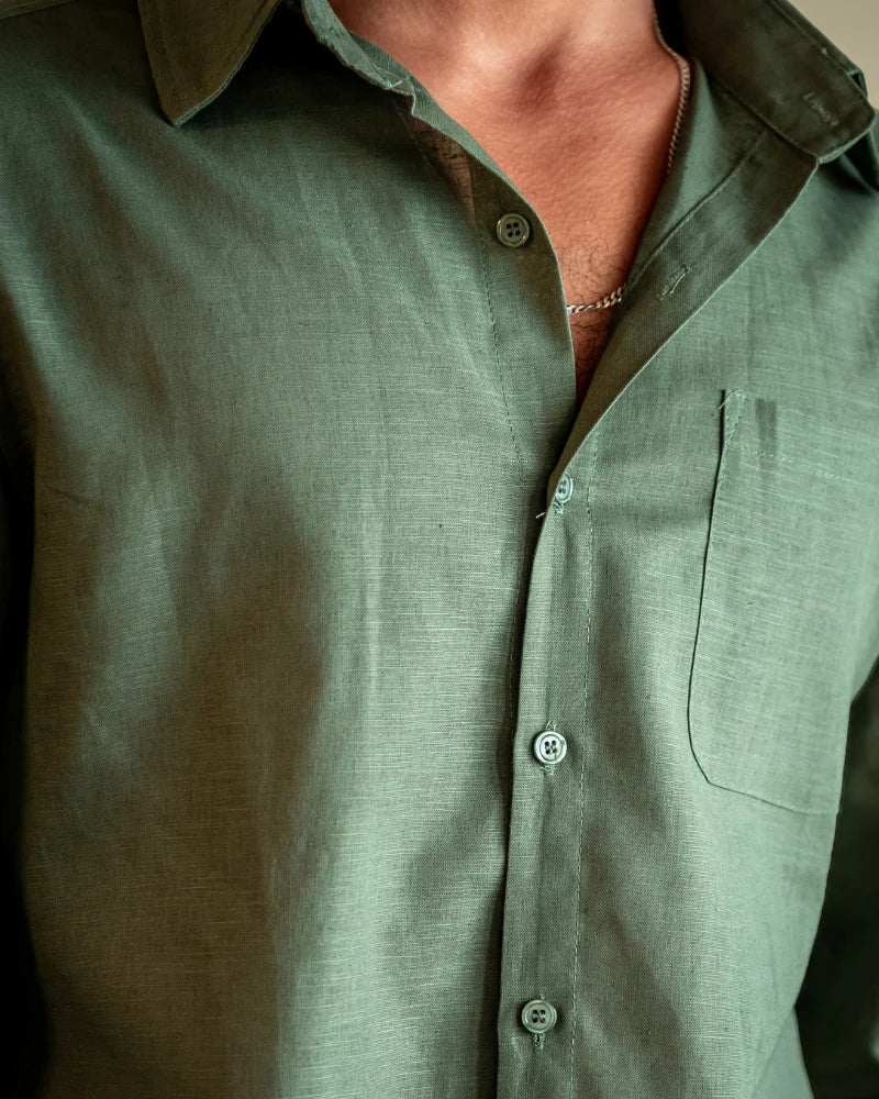 Liver - Linen Shirt