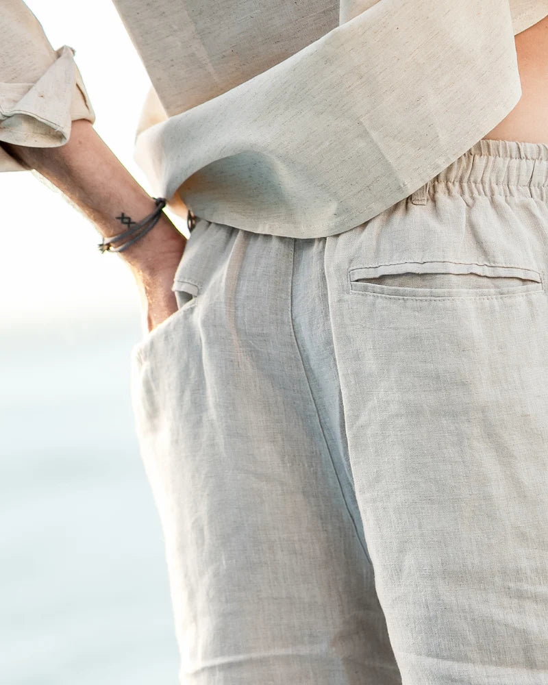 Portofino Linen Shorts