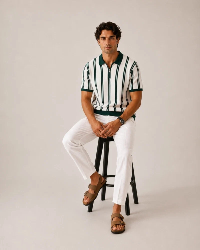 ST Tropez Zip Polo