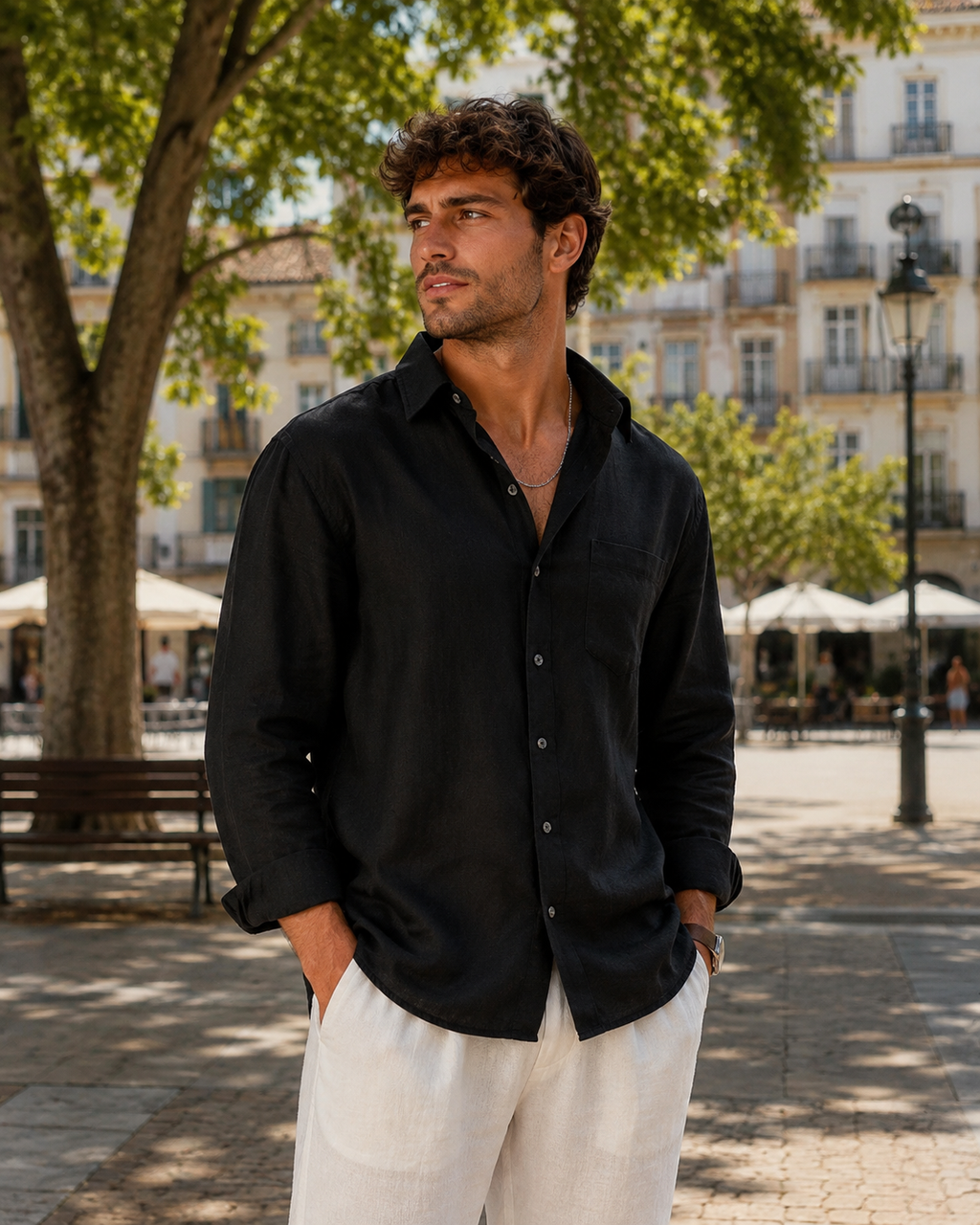 Liver - Linen Shirt