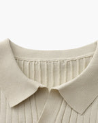 Luxury Ribbed Polo
