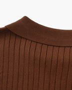 Luxury Ribbed Polo