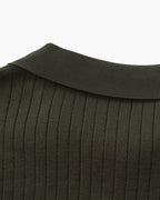 Luxury Ribbed Polo