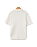 Luxury Ribbed Polo