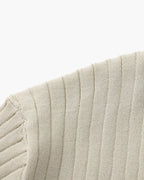 Luxury Ribbed Polo