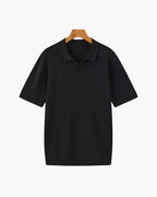 Luxury Ribbed Polo