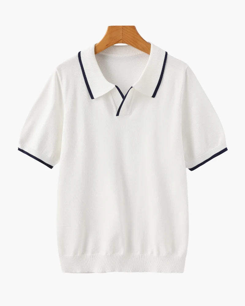 Premium V-Neck Polo