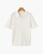 Luxury Ribbed Polo