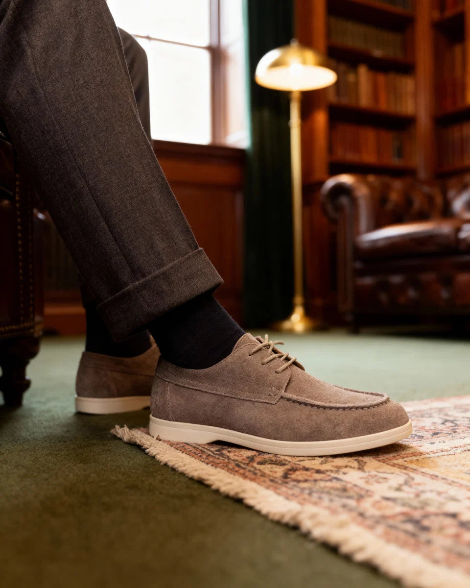 Luxury Suede Lace Shoes
