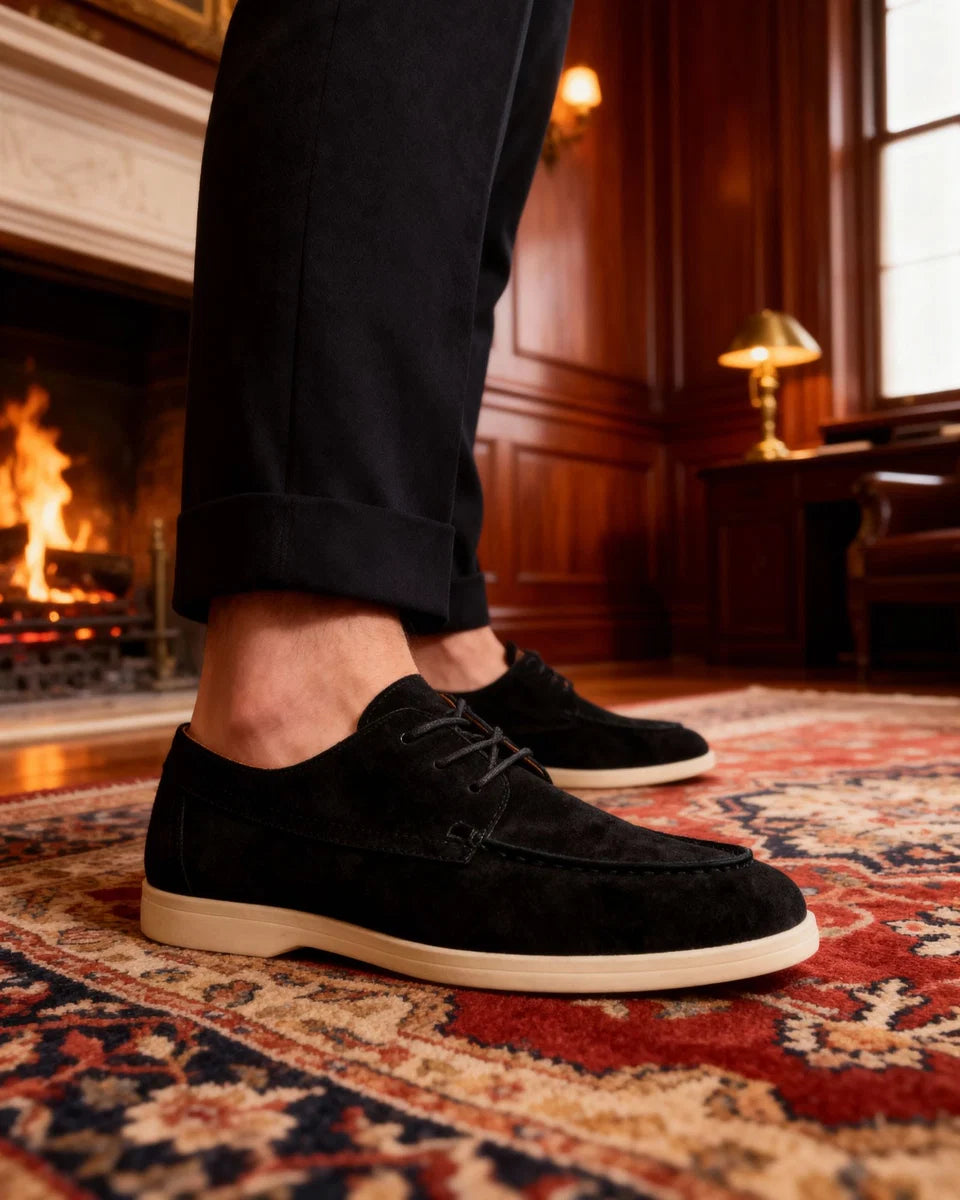 Luxury Suede Lace Shoes