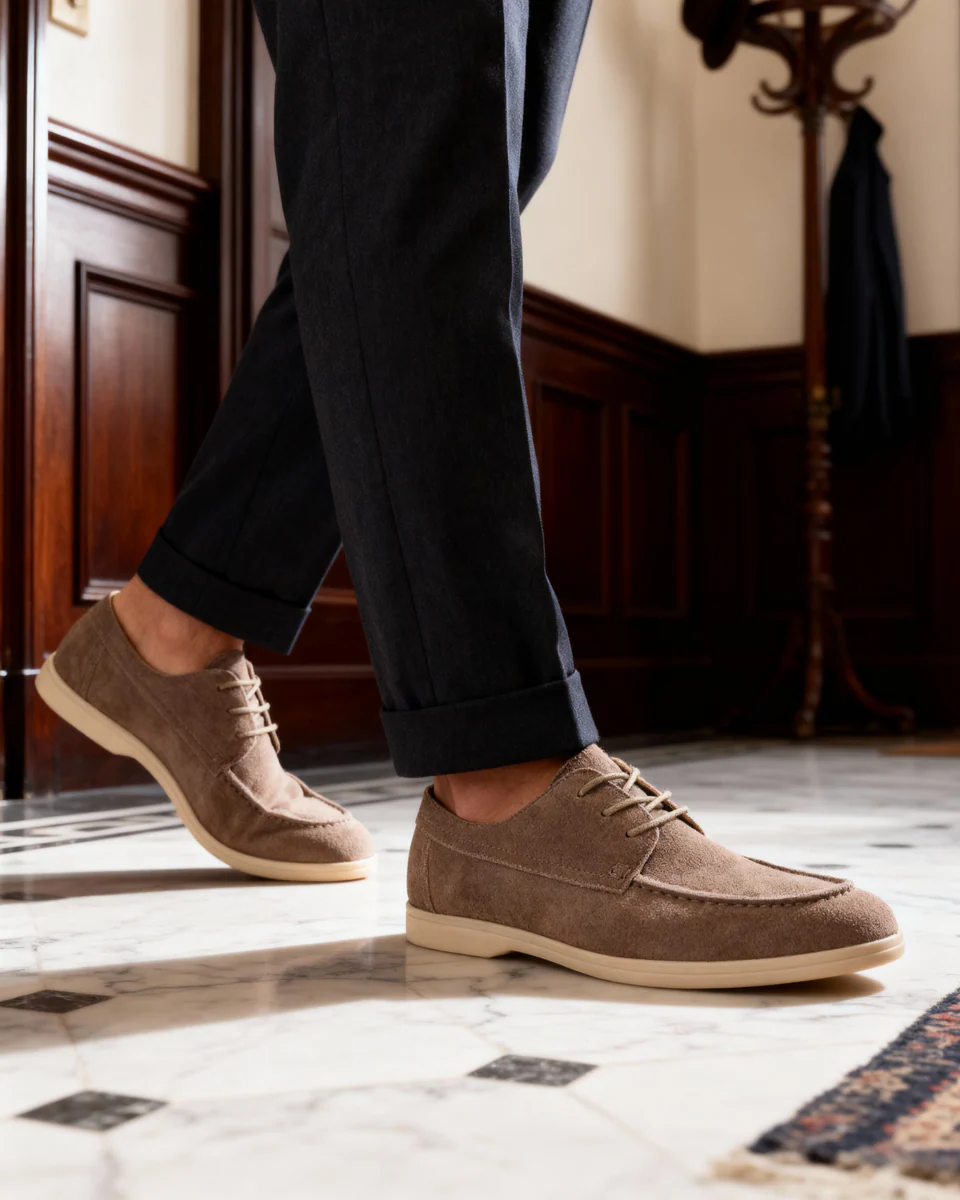 Luxury Suede Lace Shoes