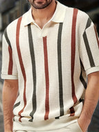 Porto Knit Stripe Polo