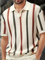Porto Knit Stripe Polo