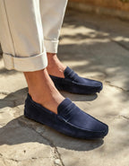 Suede Athens Loafers