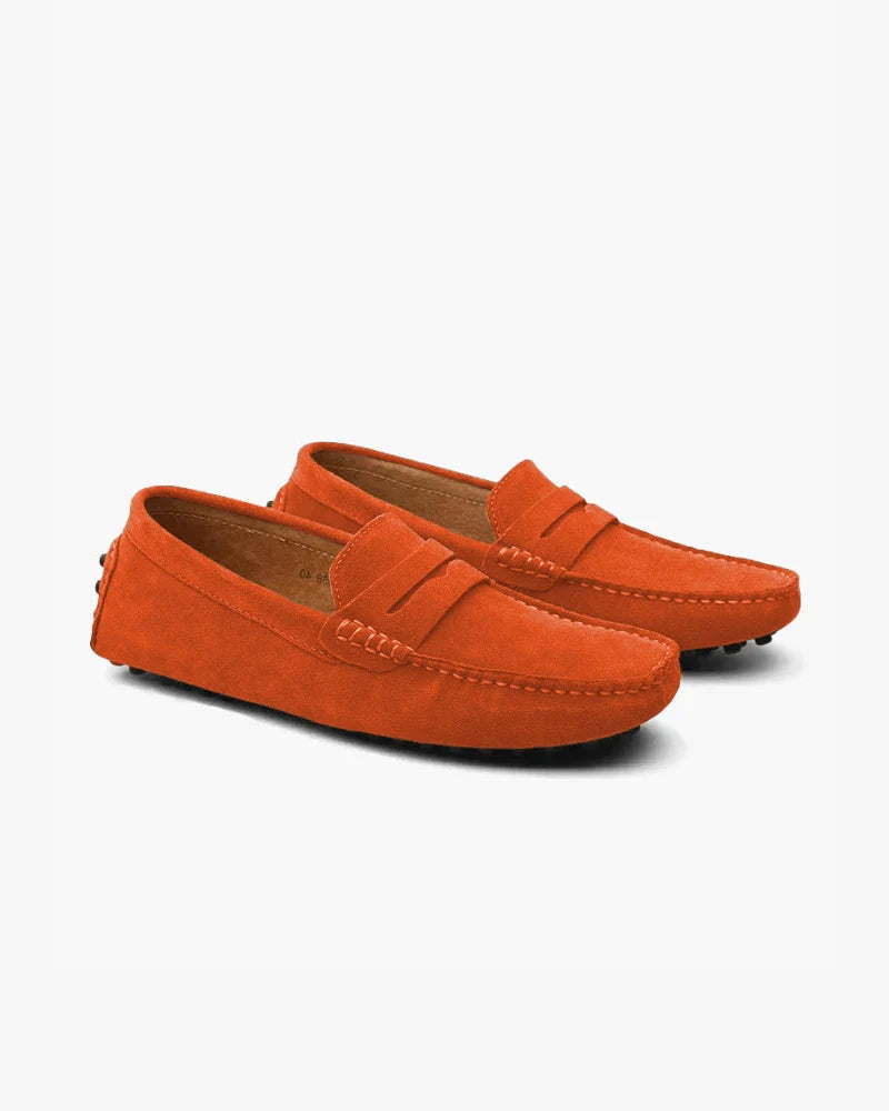 Suede Athens Loafers